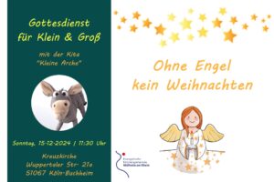 Mehr über den Artikel erfahren Nachklang | Gottesdienst für Klein & Groß am 3. Advent mit Kita „Kleine Arche“ |