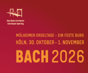 Mehr über den Artikel erfahren Einladung | Orgelfesttage | Sonntag, 01.11.2026, 15:00 + 17:00 Uhr | Friedenskirche